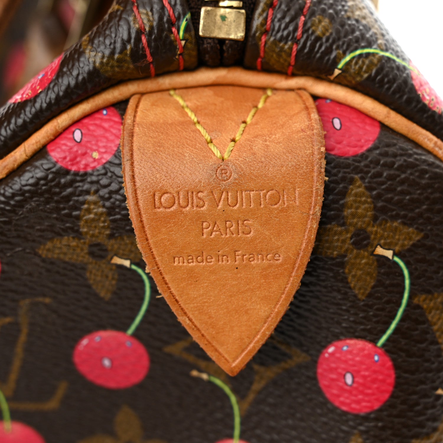 Louis Vuitton Monogram Cerises Speedy 25 6 of 12