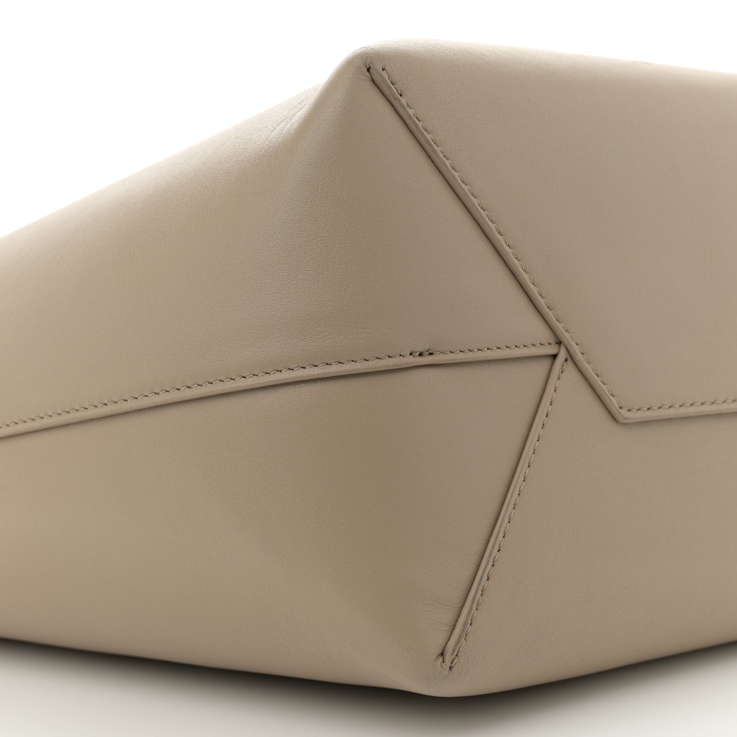 Smooth Calfskin Mary Kate Tote Taupe