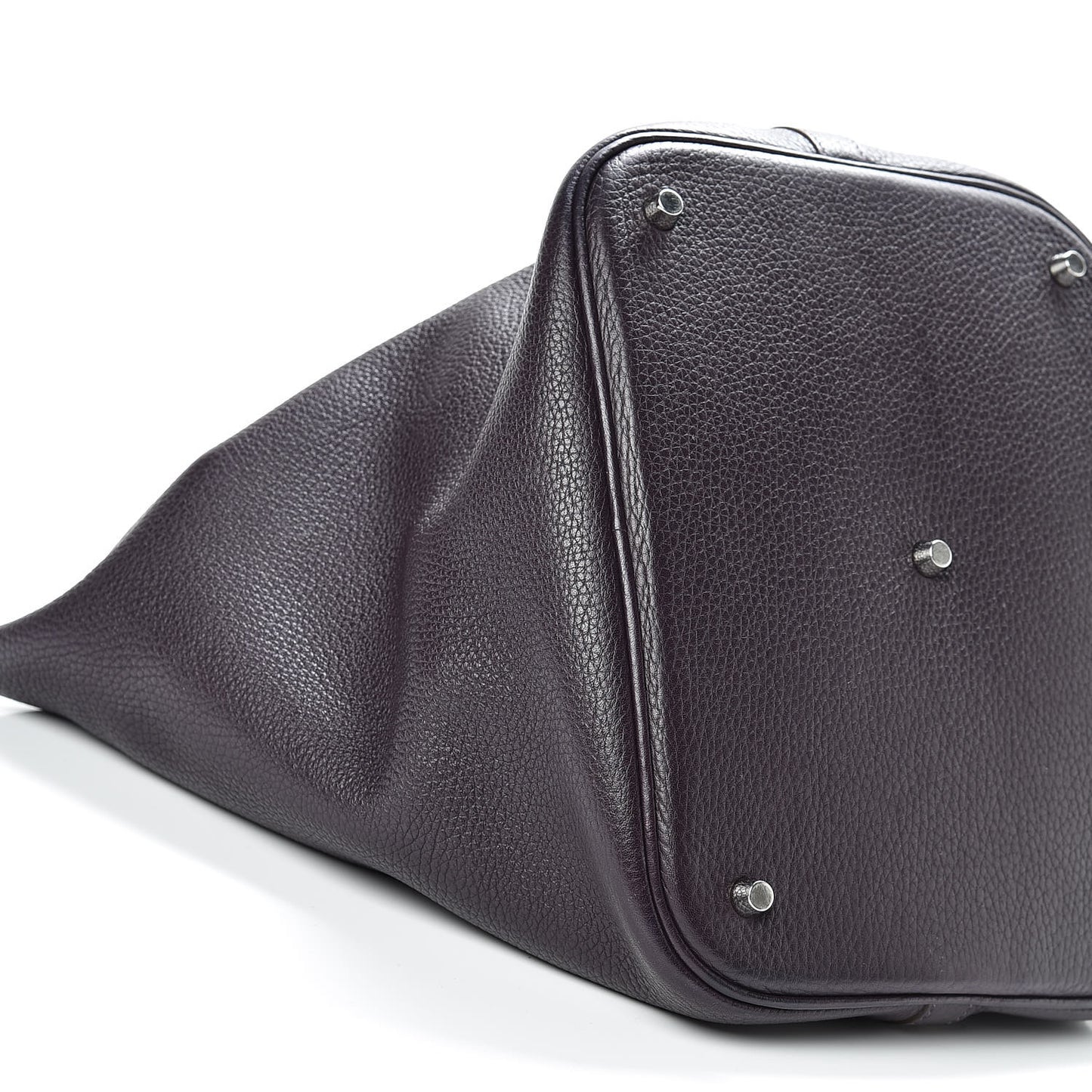 Taurillon Clemence Picotin Lock 26 GM Raisin