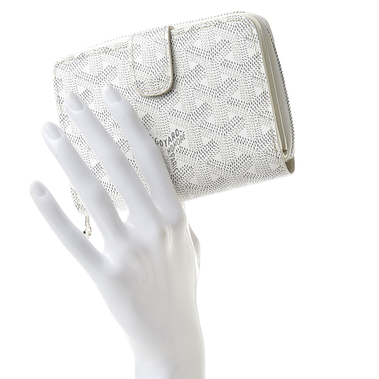 Goyard Goyardine Tuileries Wallet White 2 of 9
