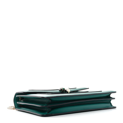 Bulgari Calfskin Serpenti Forever Shoulder Bag Emerald Green 4 of 10