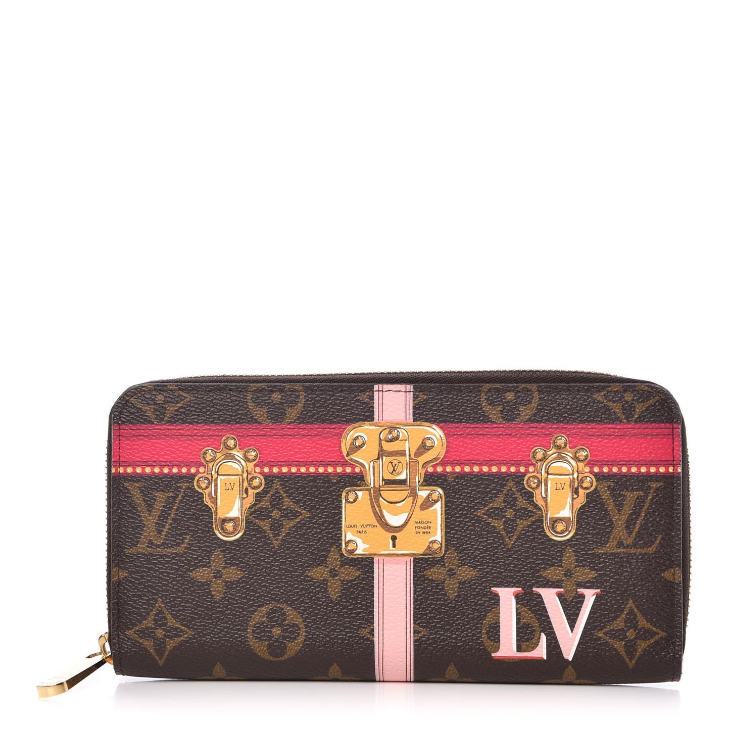 Monogram Summer Trunks Zippy Wallet