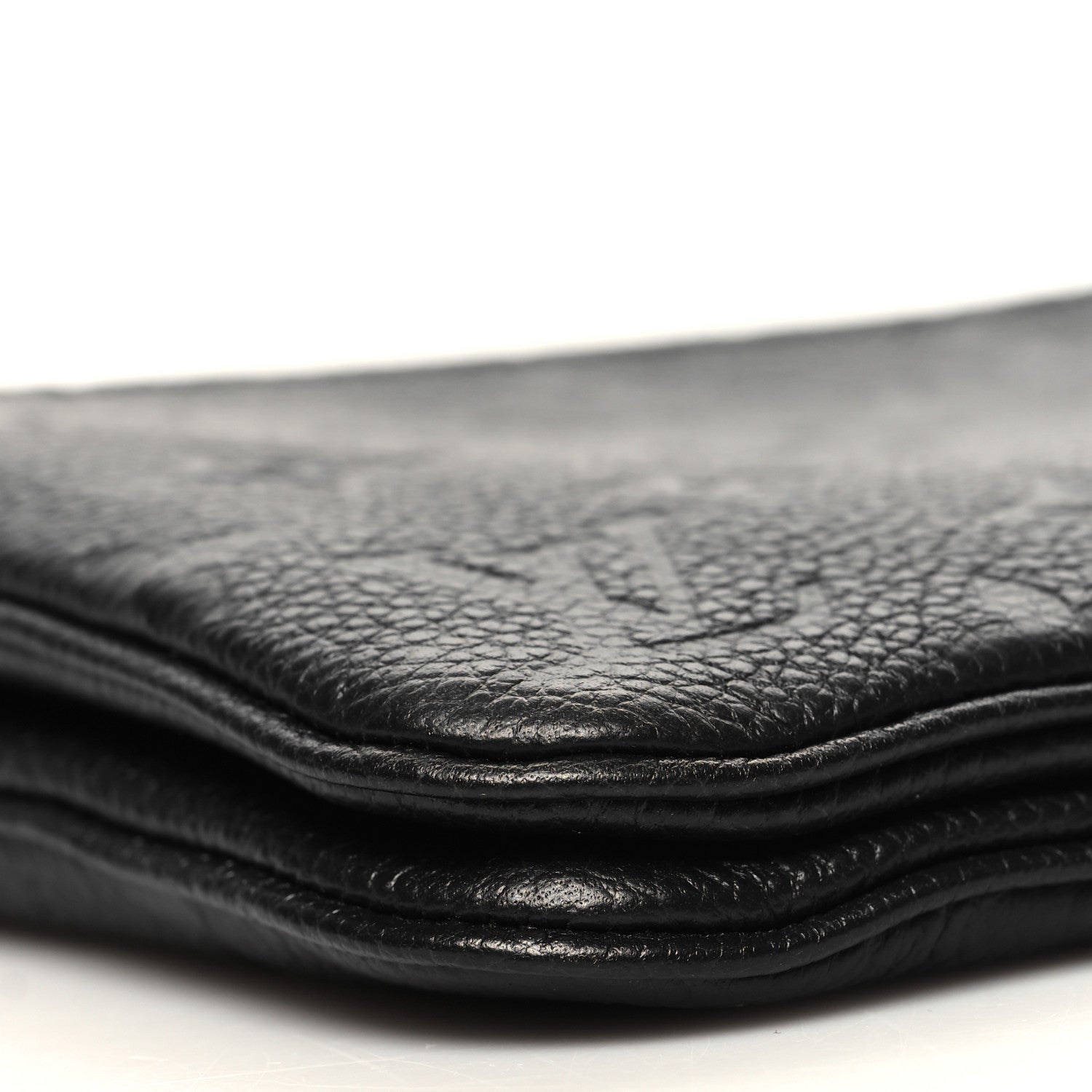 Louis Vuitton Empreinte Double Zip Pochette Black 9 of 10