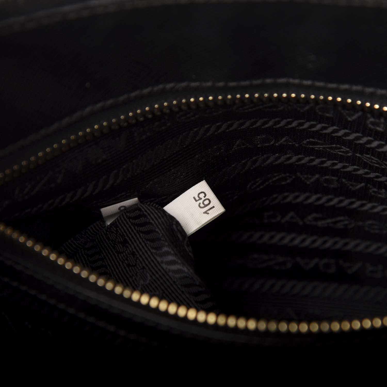 Prada Saffiano Small Galleria Double Zip Tote Black 7 of 16