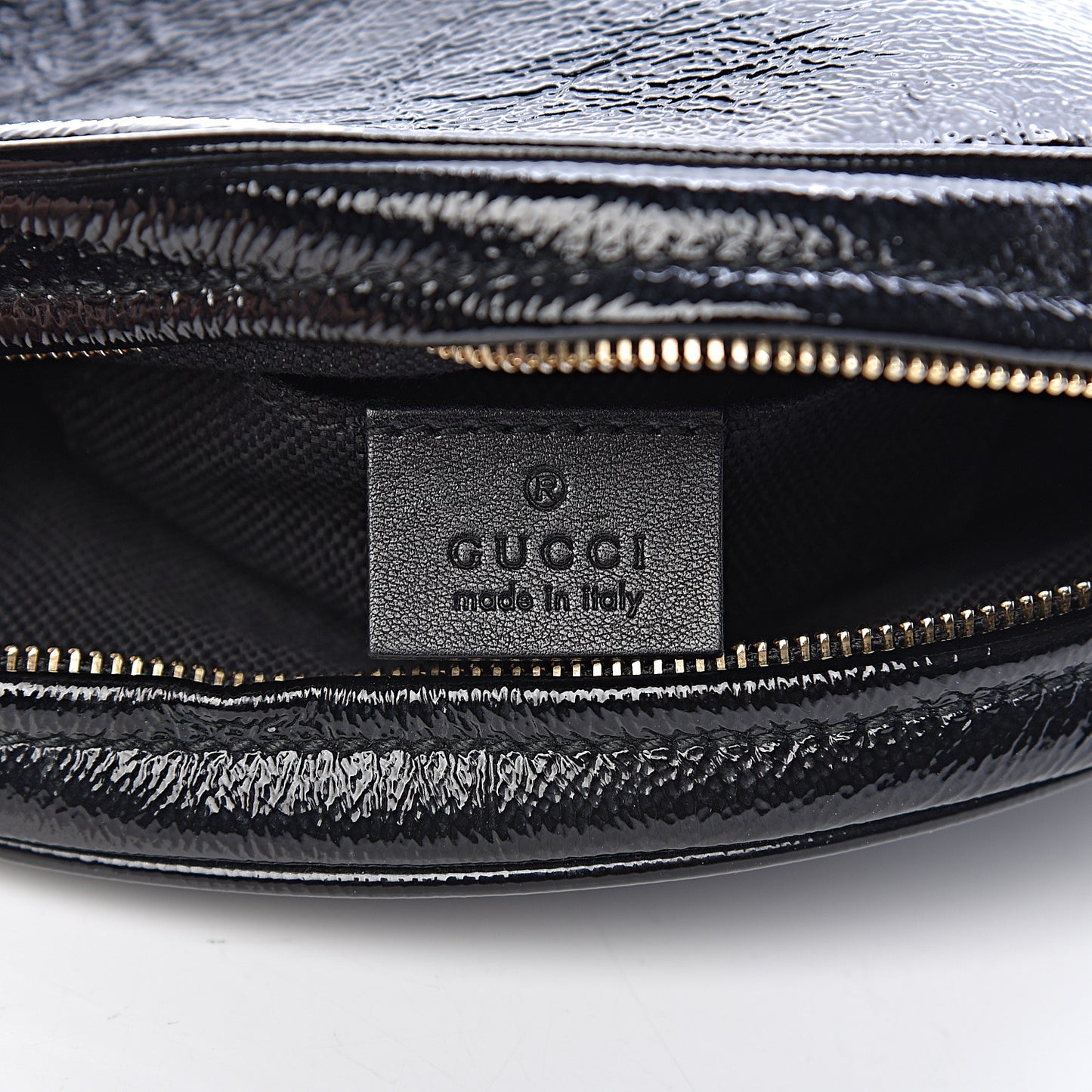 Patent Mini Soho Chain Bag Black