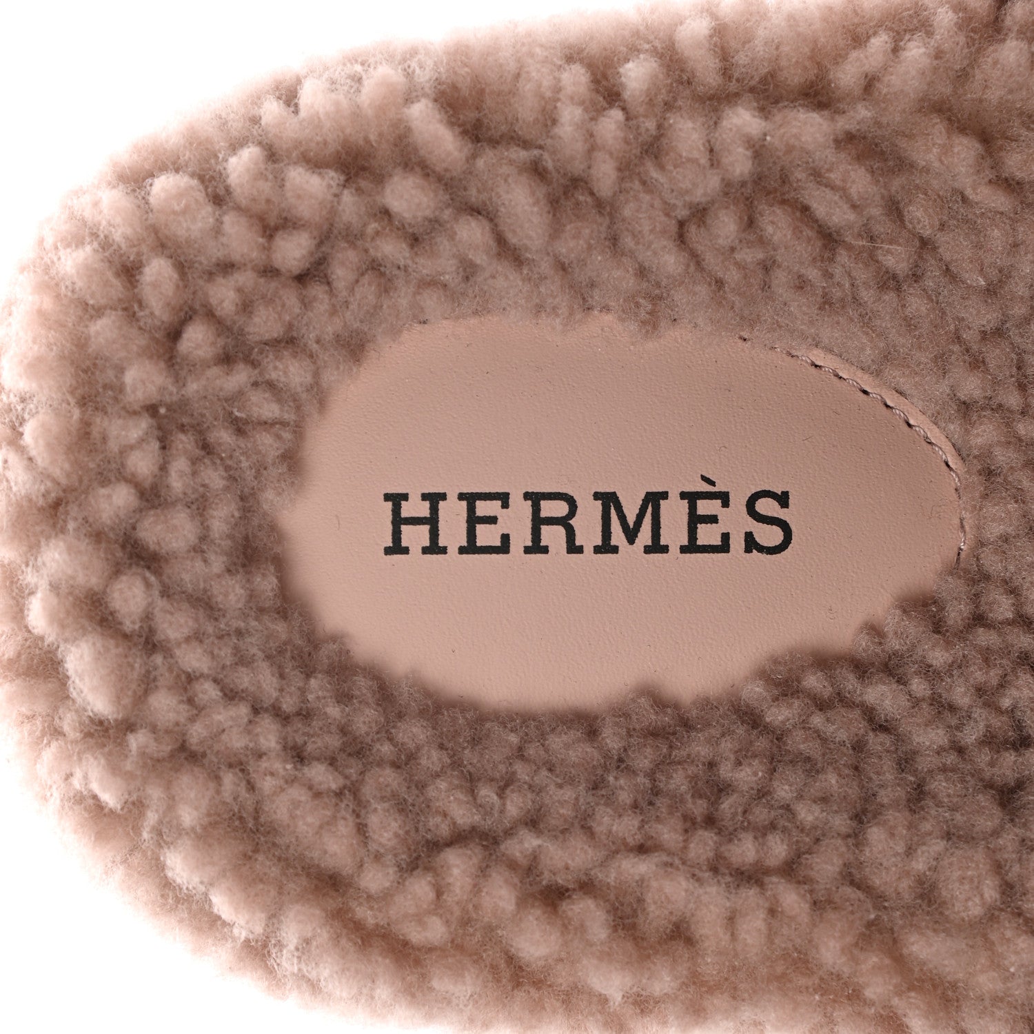 Hermes Woolskin Womens Chypre Sandals 36 Bois De Santal 7 of 8