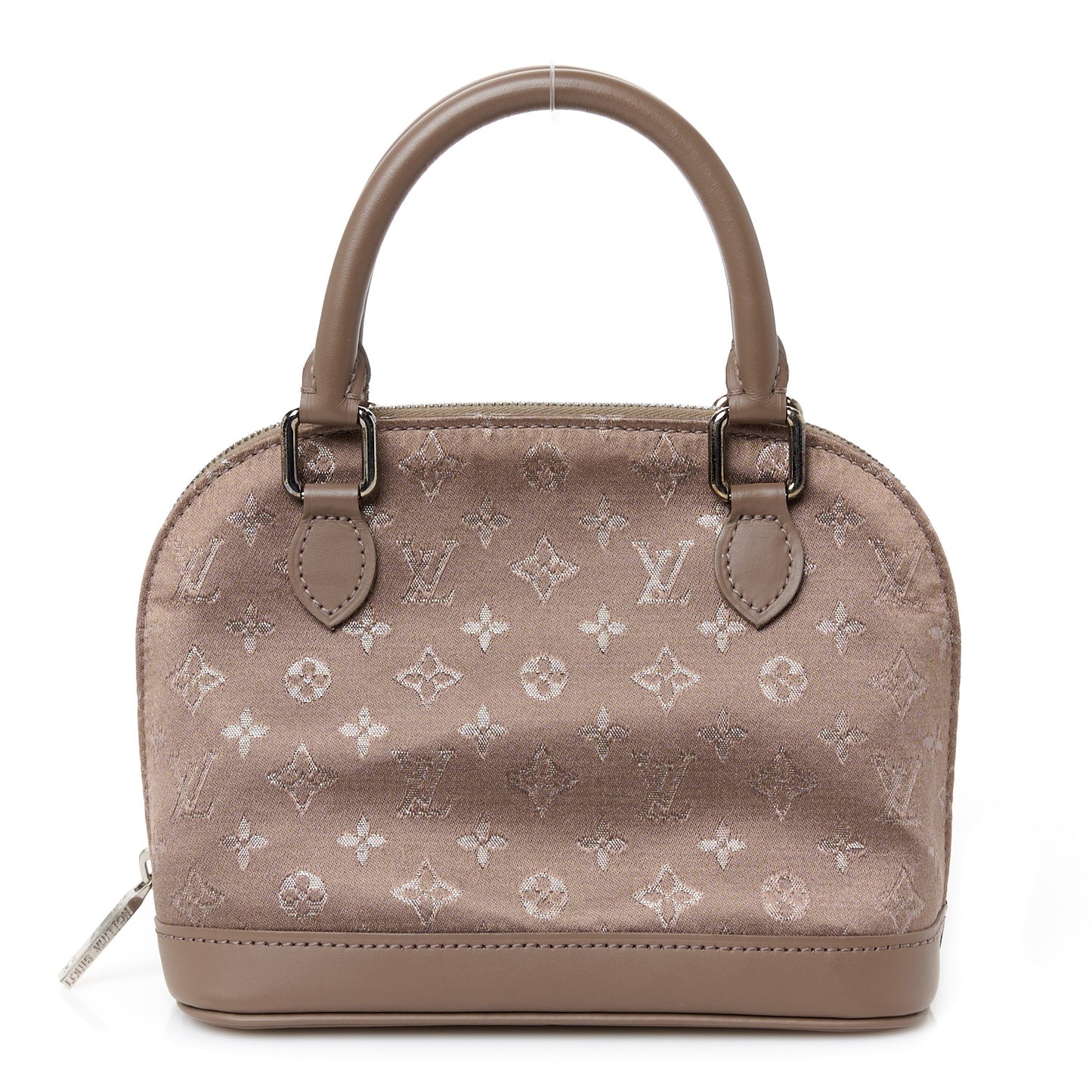 Satin Monogram Little Alma Taupe