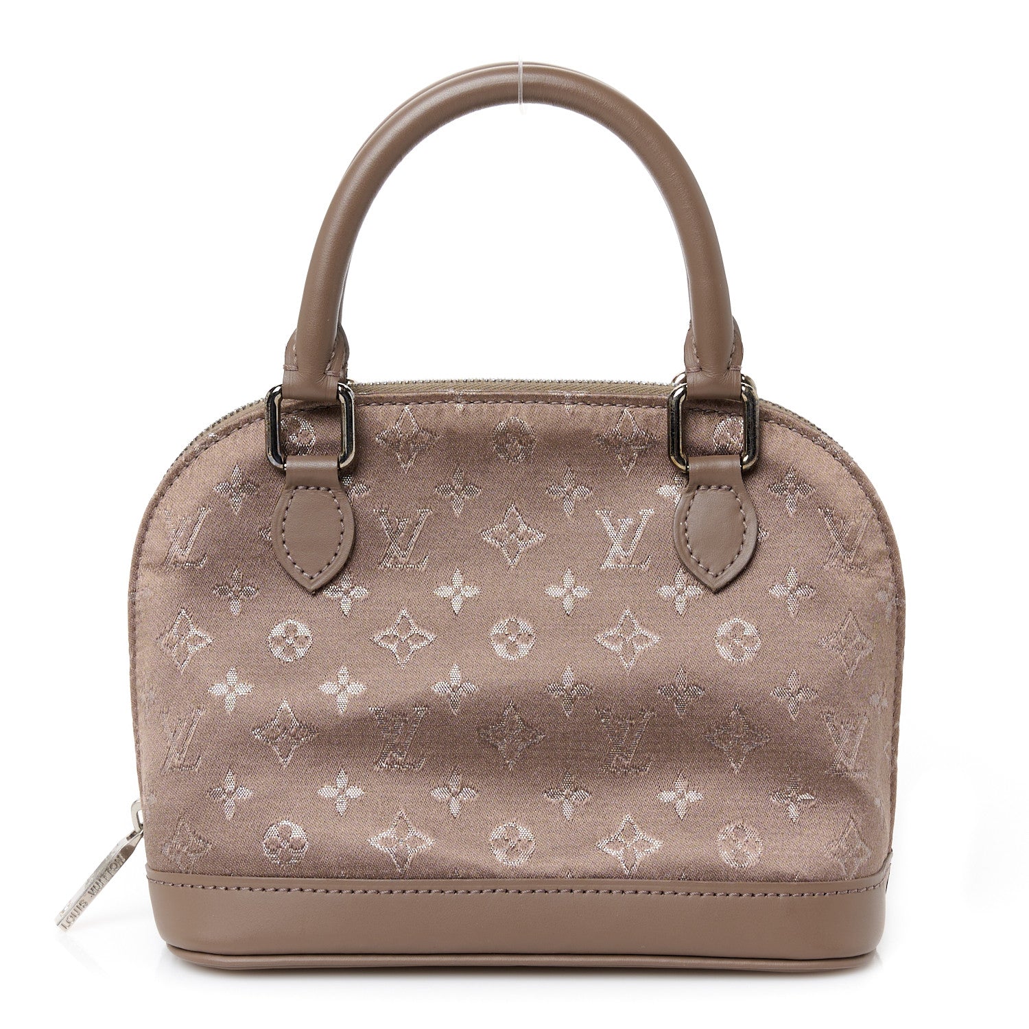 Louis Vuitton Satin Monogram Little Alma Taupe 1 of 9