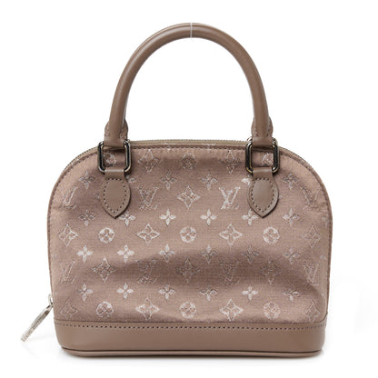 Louis Vuitton Satin Monogram Little Alma Taupe 1 of 9