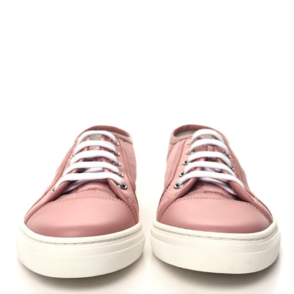 Gucci GG Monogram Calfskin Womens Low Top Sneakers 36.5 Pink Soft Pink 2 of 8