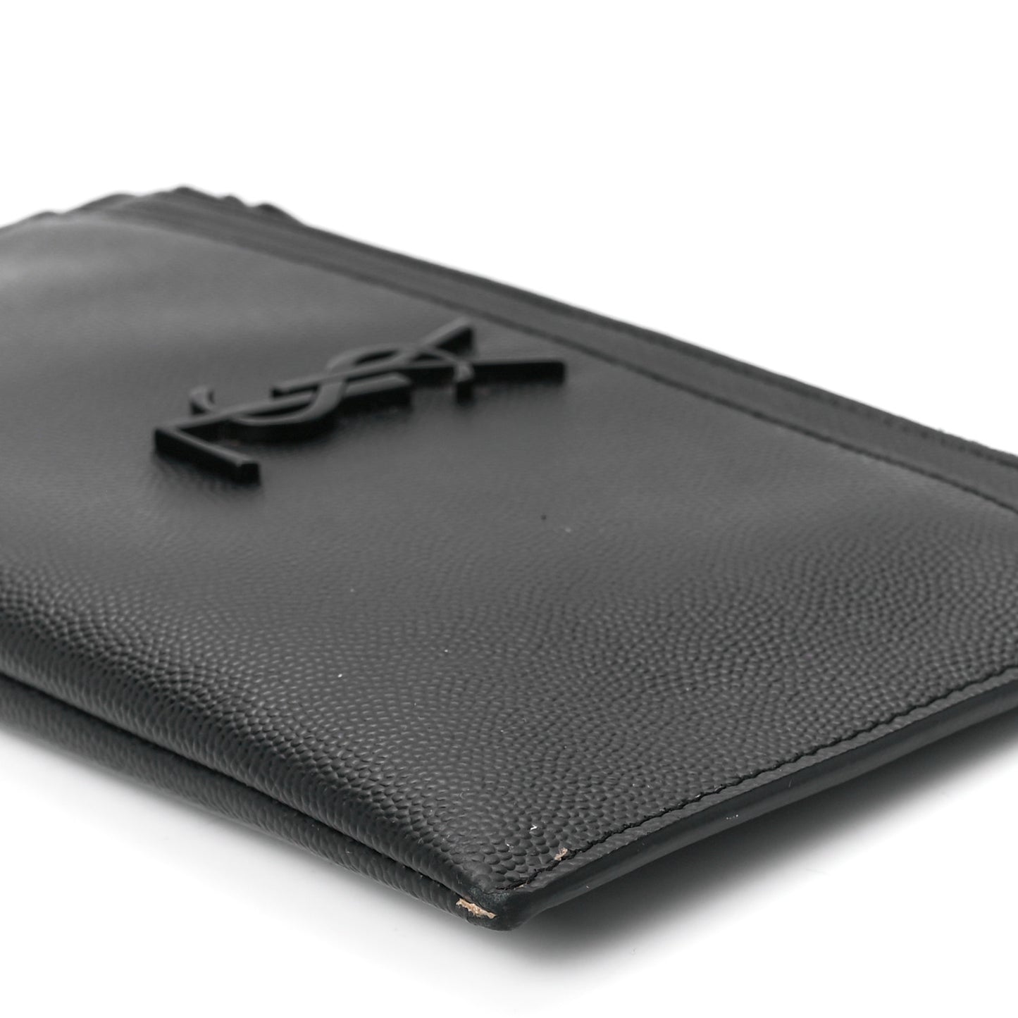 Grain De Poudre Monogram Bill Pouch Black