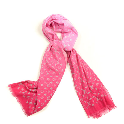 Louis Vuitton Cotton Monogram Sunrise Shawl 1 of 4