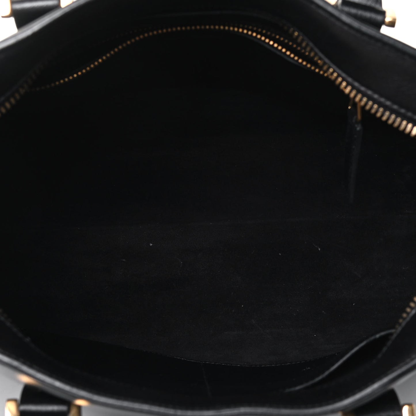 Calfskin Small Monogram Cabas Black