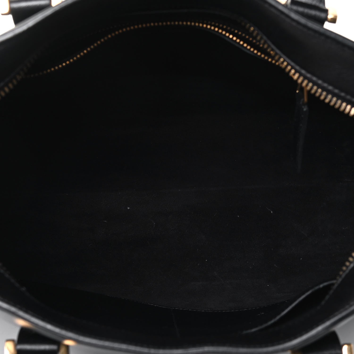 Saint Laurent Calfskin Small Monogram Cabas Black 4 of 4