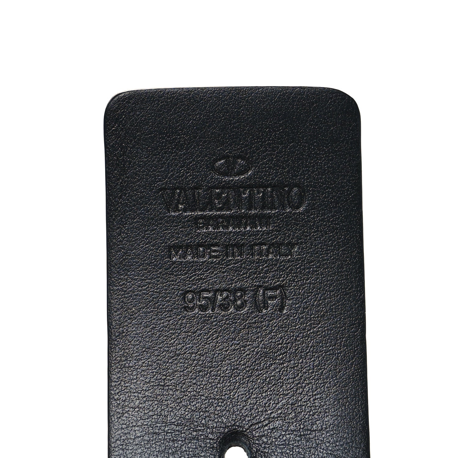 Valentino Garavani Calfskin VLogo Signature 40mm Belt 95 38 Black 5 of 5