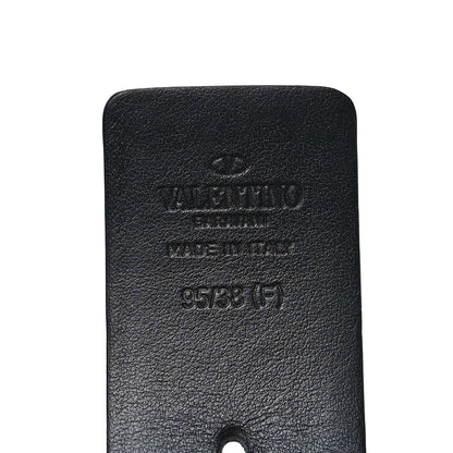 Valentino Garavani Calfskin VLogo Signature 40mm Belt 95 38 Black 5 of 5