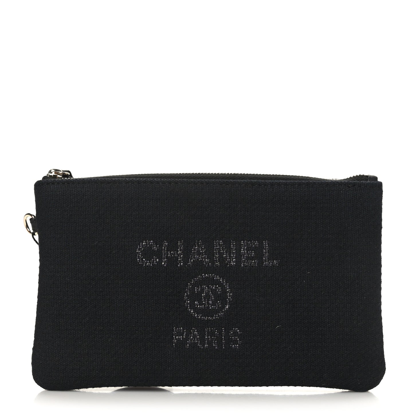 Canvas Small Deauville Pouch Black
