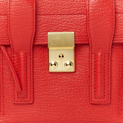 3.1 Phillip Lim Textured Calfskin Mini Pashli Satchel Red 8 of 11