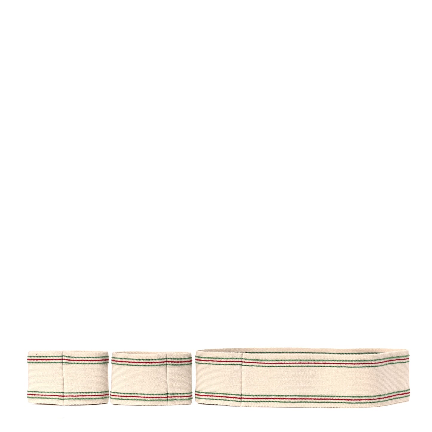 Cotton Elastic Interlocking G Headband and Wrist Set M Multicolor