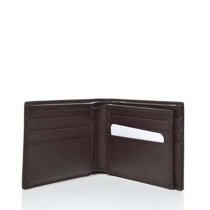 Gucci Dollar Calfskin Bi-Fold Wallet Dark Brown 5 of 9