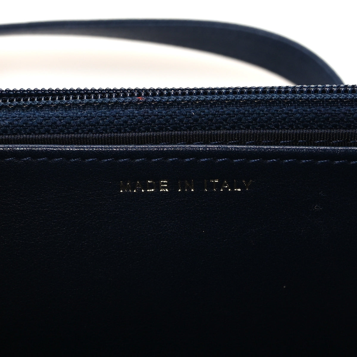 Caviar Quilted Boy Wallet On Chain WOC Navy