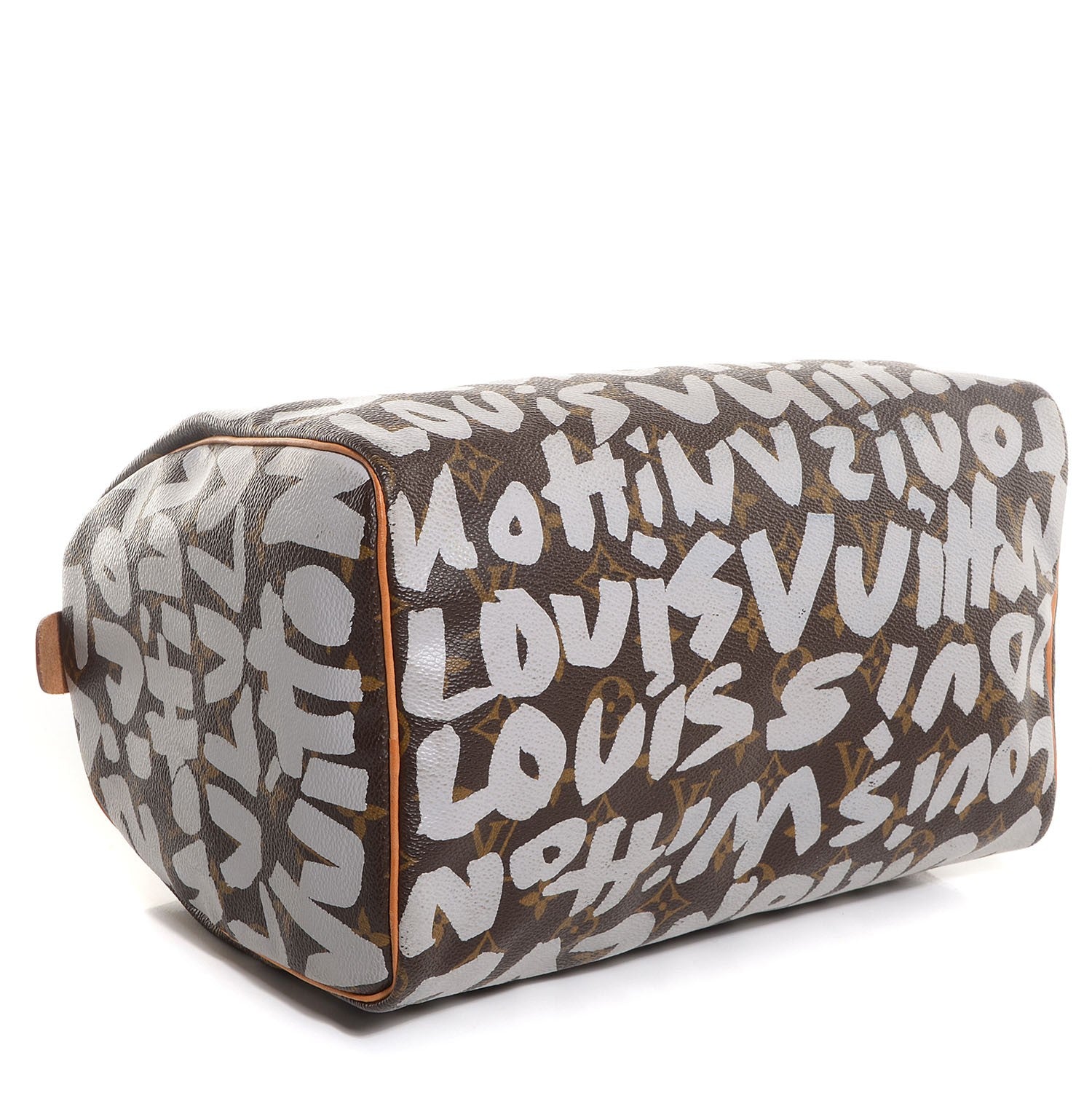Louis Vuitton Monogram Graffiti Speedy 30 Silver 4 of 7