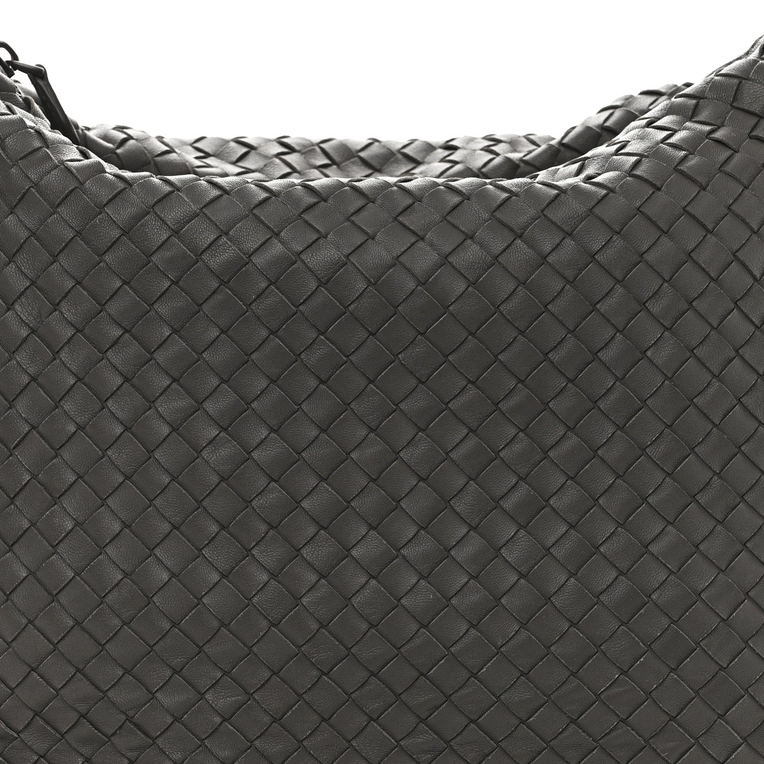 Bottega Veneta Nappa Intrecciato Shoulder Bag Grey 8 of 14