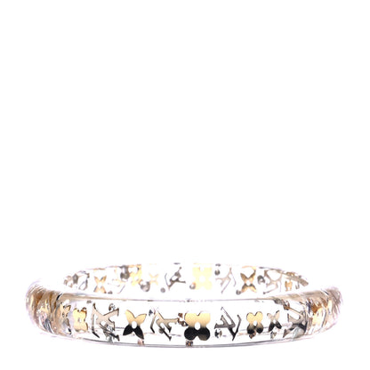 Louis Vuitton Resin Swarovski Small Inclusion Bracelet PM Transparent 1 of 4