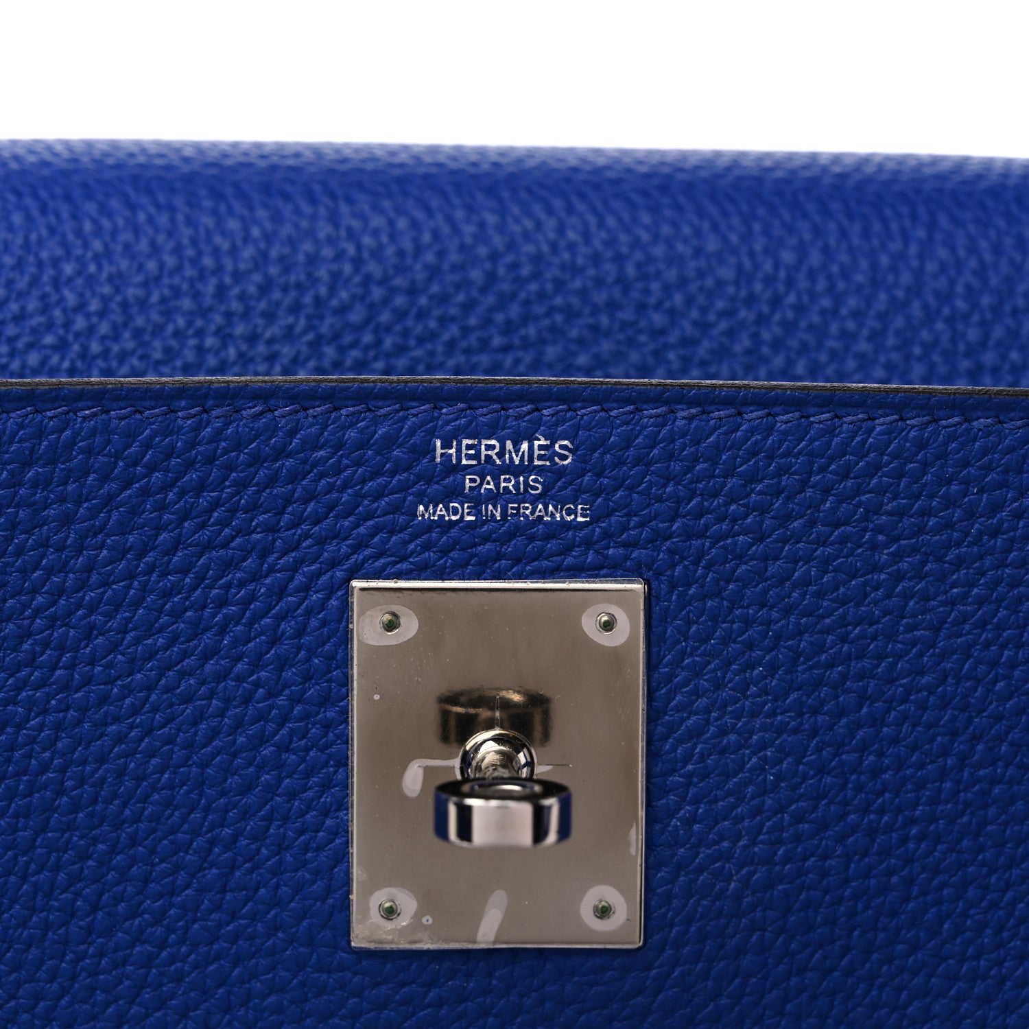 Hermes Togo Kelly Retourne 28 Bleu Electrique 6 of 12