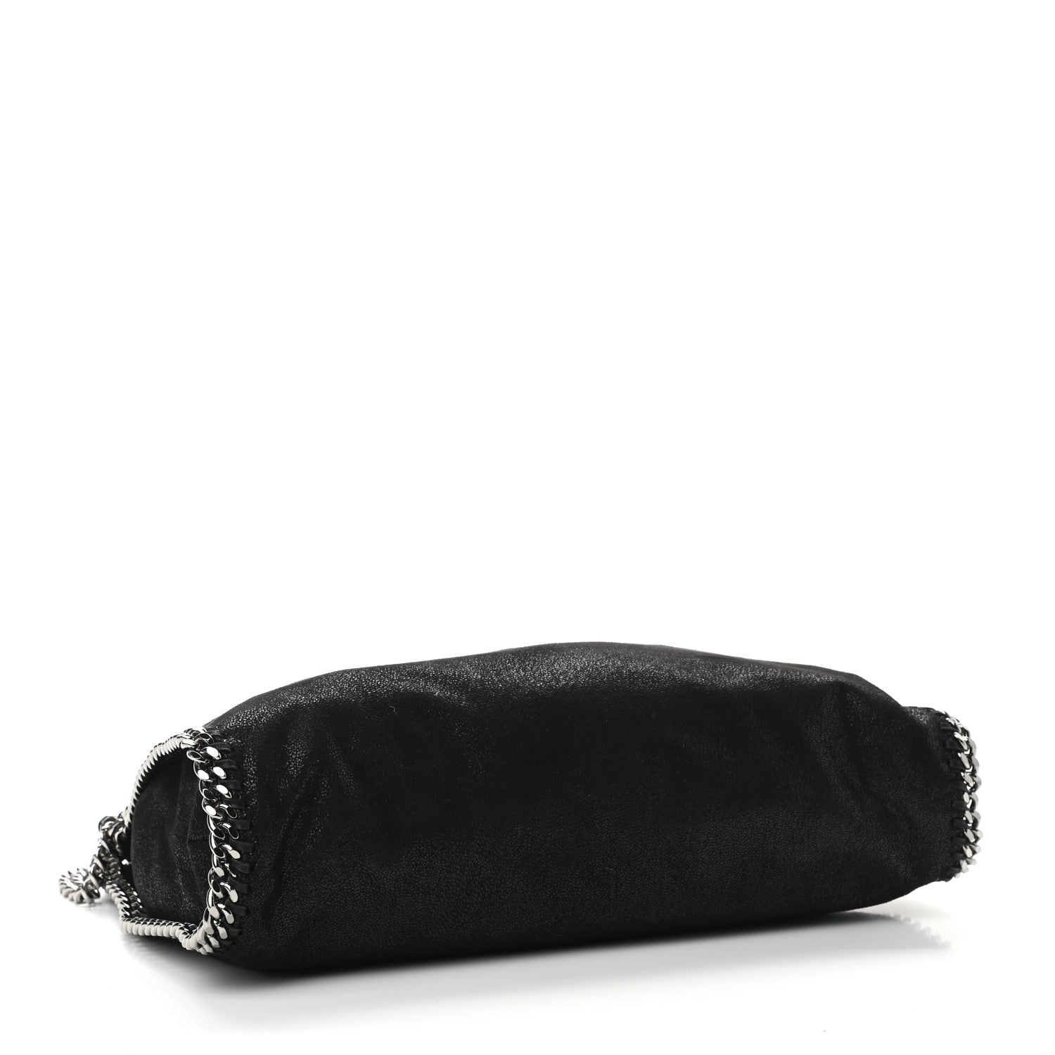 Stella McCartney Shaggy Deer Falabella Fold Over Tote Black 4 of 11