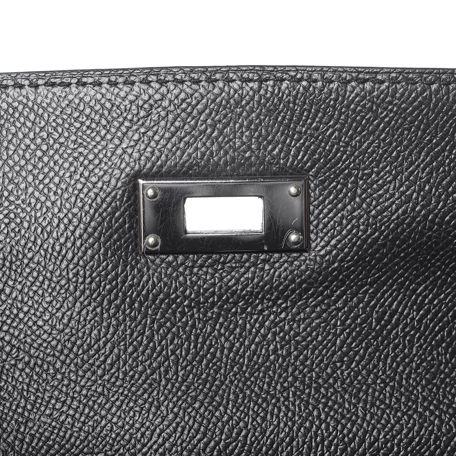 Hermes Epsom Kelly Sellier 28 Black 26 of 36
