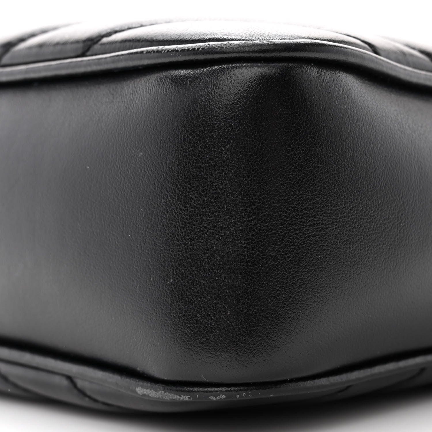 Saint Laurent Calfskin Matelasse Monogram Monochrome Lou Camera Bag Black 10 of 13