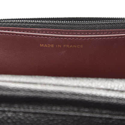Chanel Caviar Quilted Wallet On Chain WOC Black 7 of 9