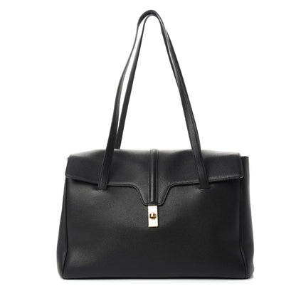 Celine Supple Grained Calfskin Medium Soft 16 Bag Black 1 of 10