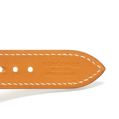 Hermes Barenia 42mm Apple Watch Cuff Fauve 5 of 8