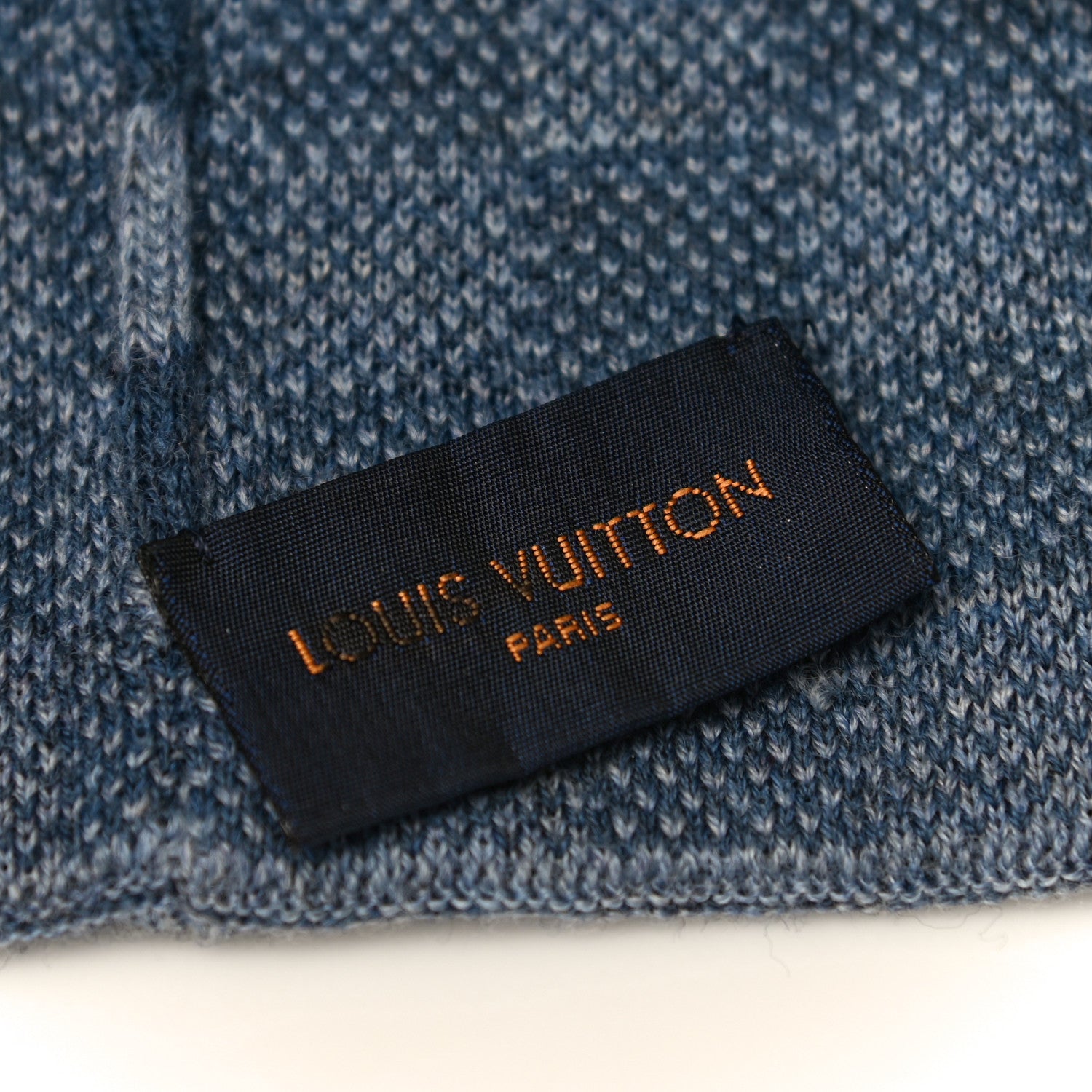 Louis Vuitton Wool Petit Damier Hat NM Light Blie 5 of 9