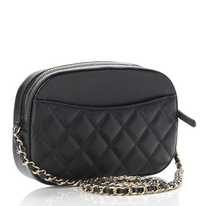 Chanel Caviar Quilted Vanity With Chain Black 3 of 9