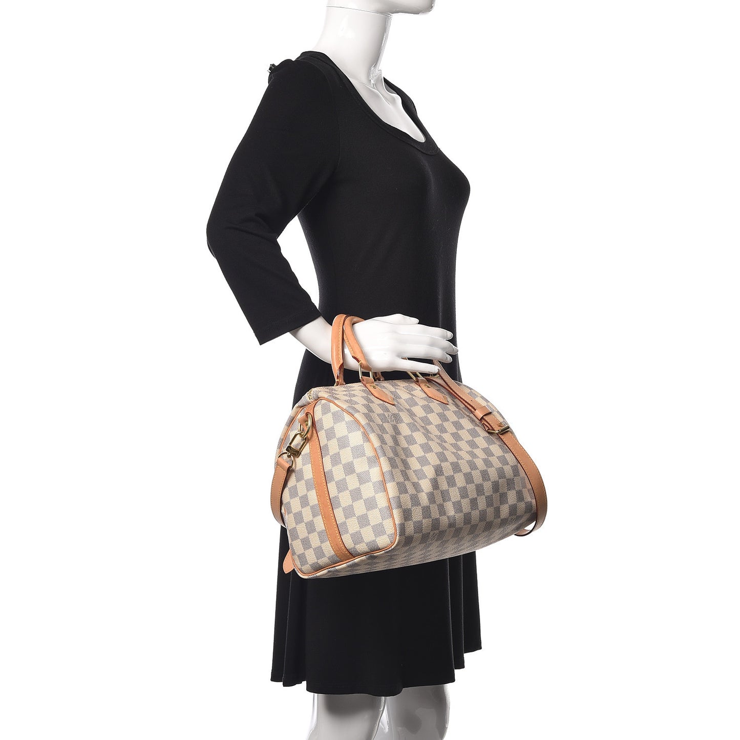 Damier Azur Speedy Bandouliere 30