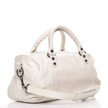 Balenciaga Agneau Classic Hardware Twiggy White 4 of 23