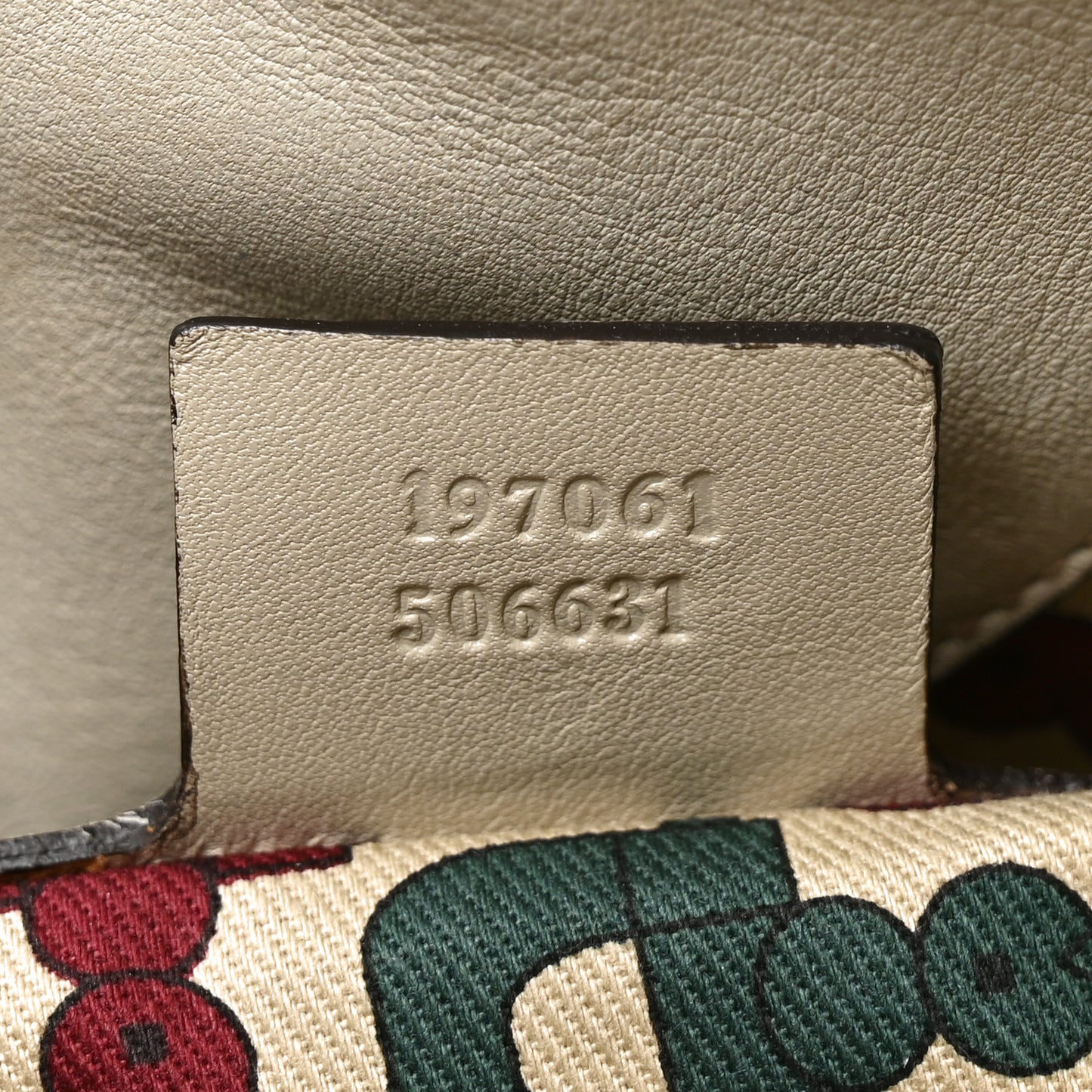Guccissima Medium Hysteria Tote Ivory