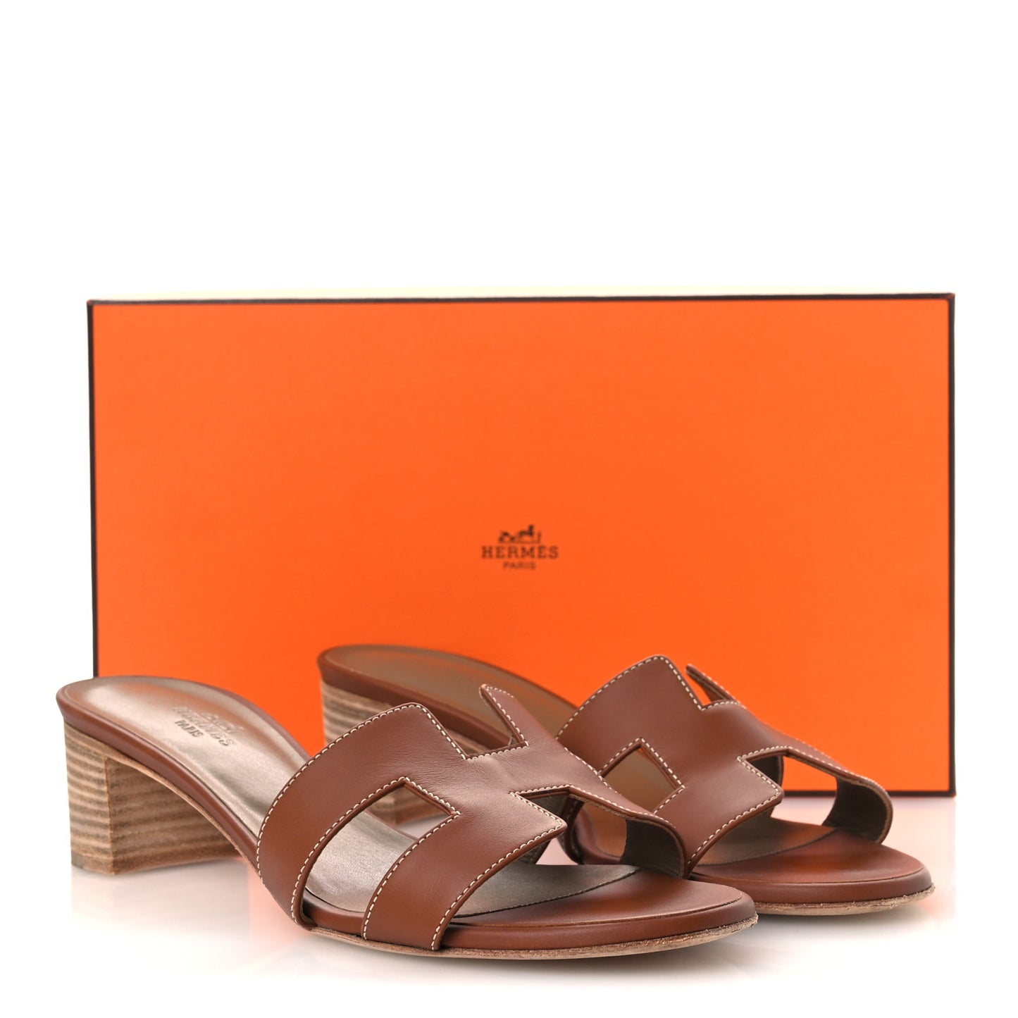 Calfskin Oasis Sandals 39 Gold
