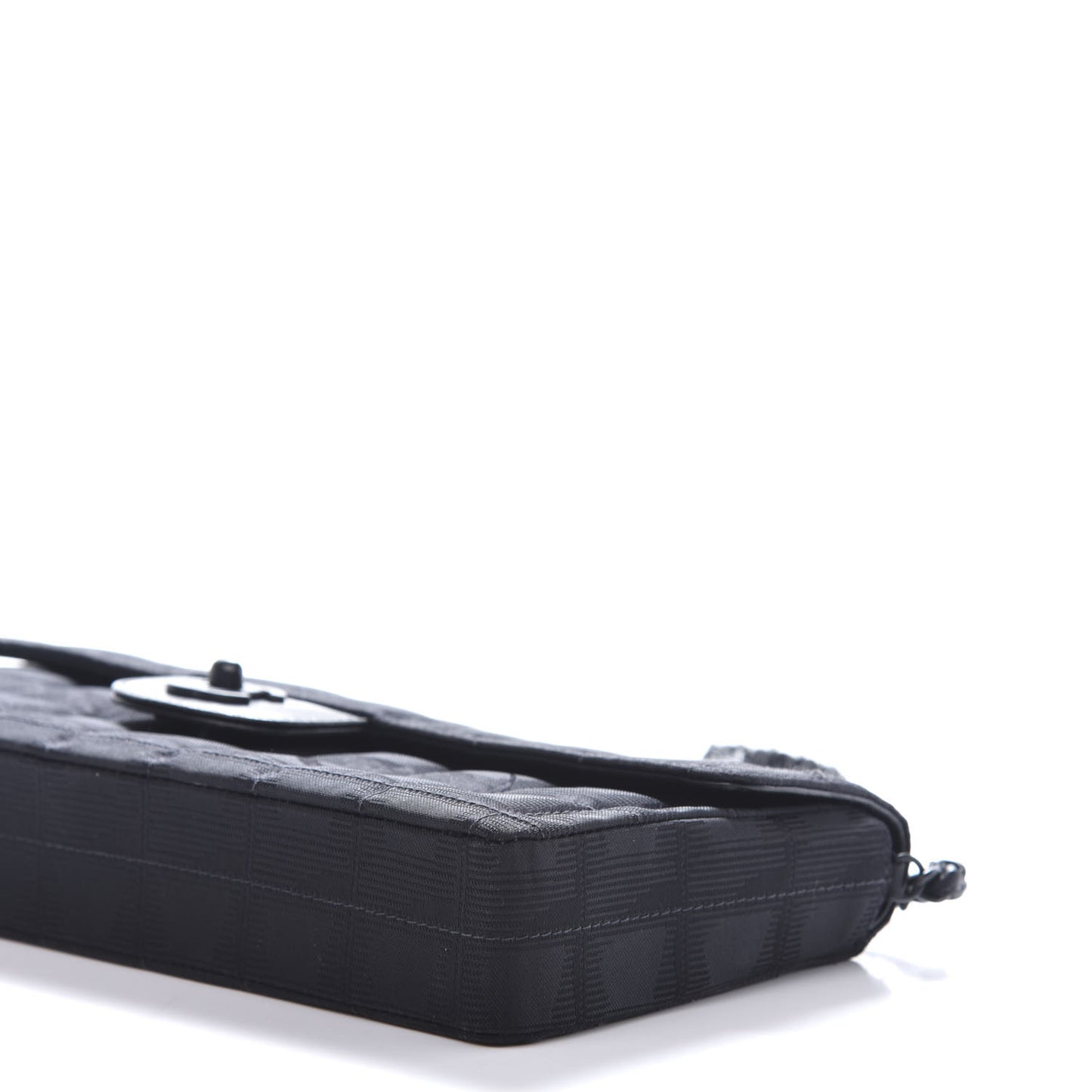 Nylon Travel East West Flap Black