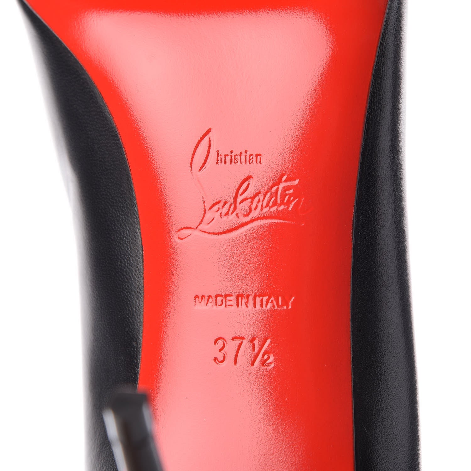 Christian Louboutin Nappa Eloise 85 Pumps 37.5 Black 6 of 10