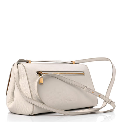 Bottega Veneta Calfskin BV Angle Shoulder Bag Off White 3 of 10