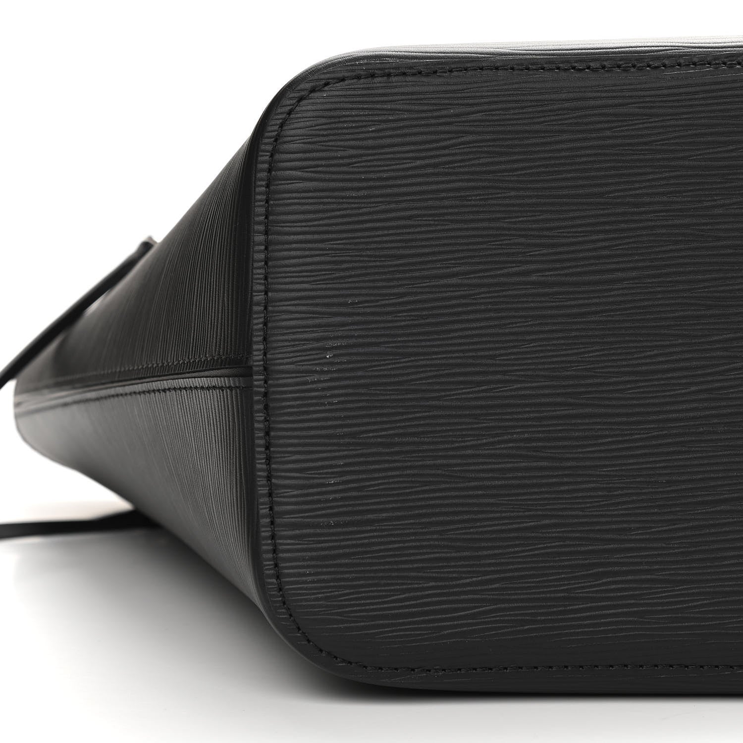 Louis Vuitton Epi Neverfull MM Black 9 of 10