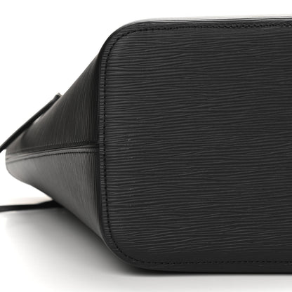 Louis Vuitton Epi Neverfull MM Black 9 of 10
