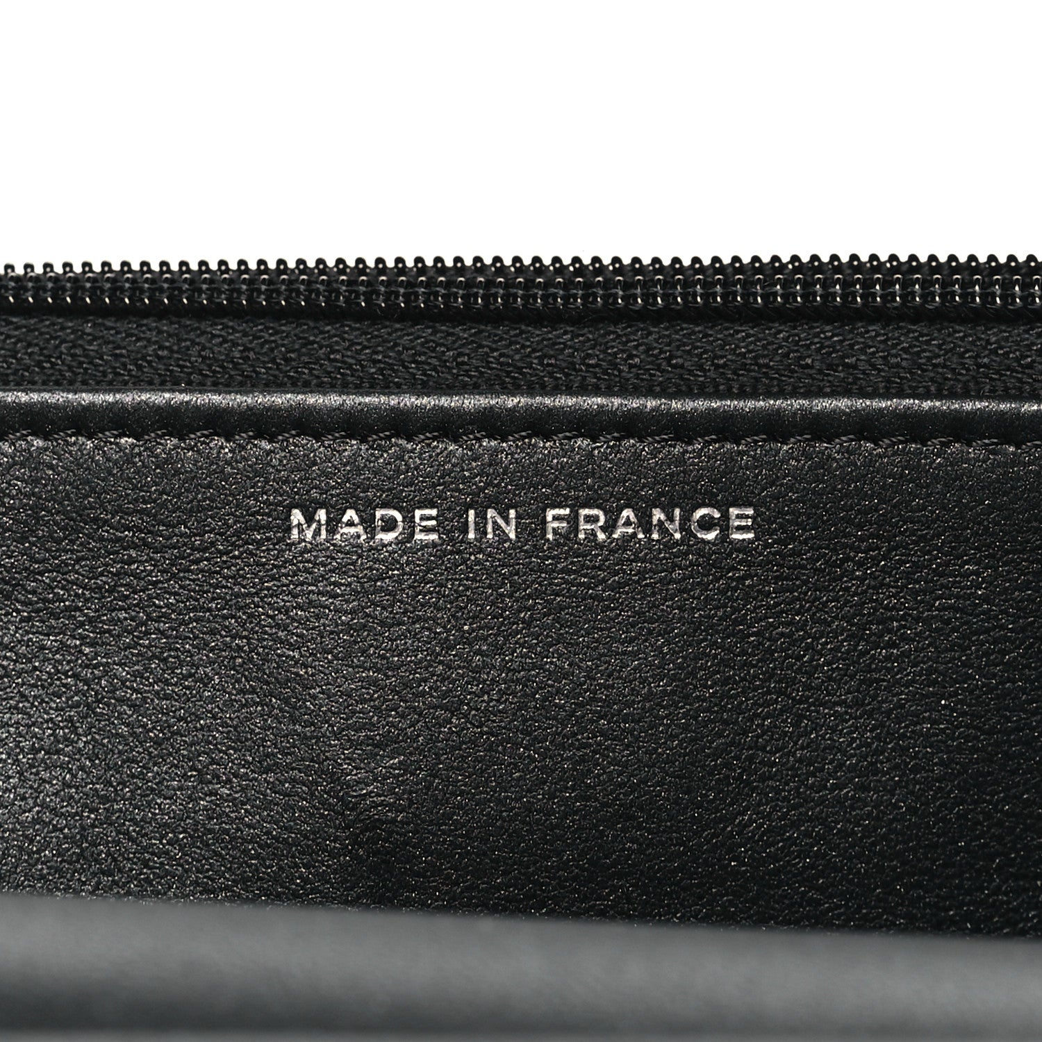 Chanel Iridescent Lambskin Quilted Wallet On Chain WOC So Black 7 of 12