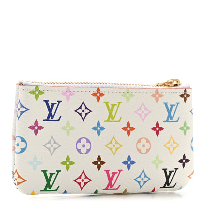 Louis Vuitton LV X TM Monogram Multicolor Key Pouch White 3 of 8
