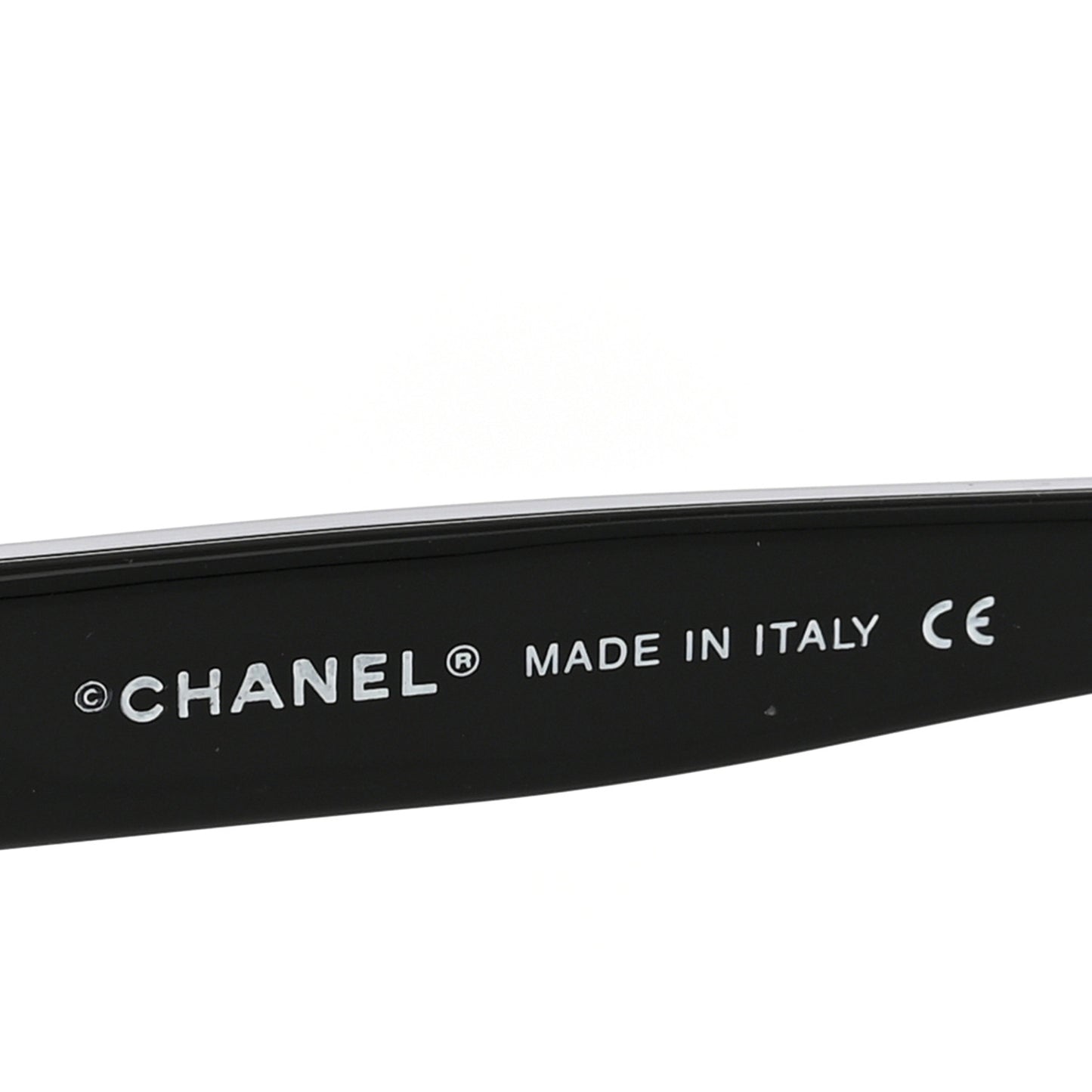Acetate CC Logo Sunglasses 5065 Black