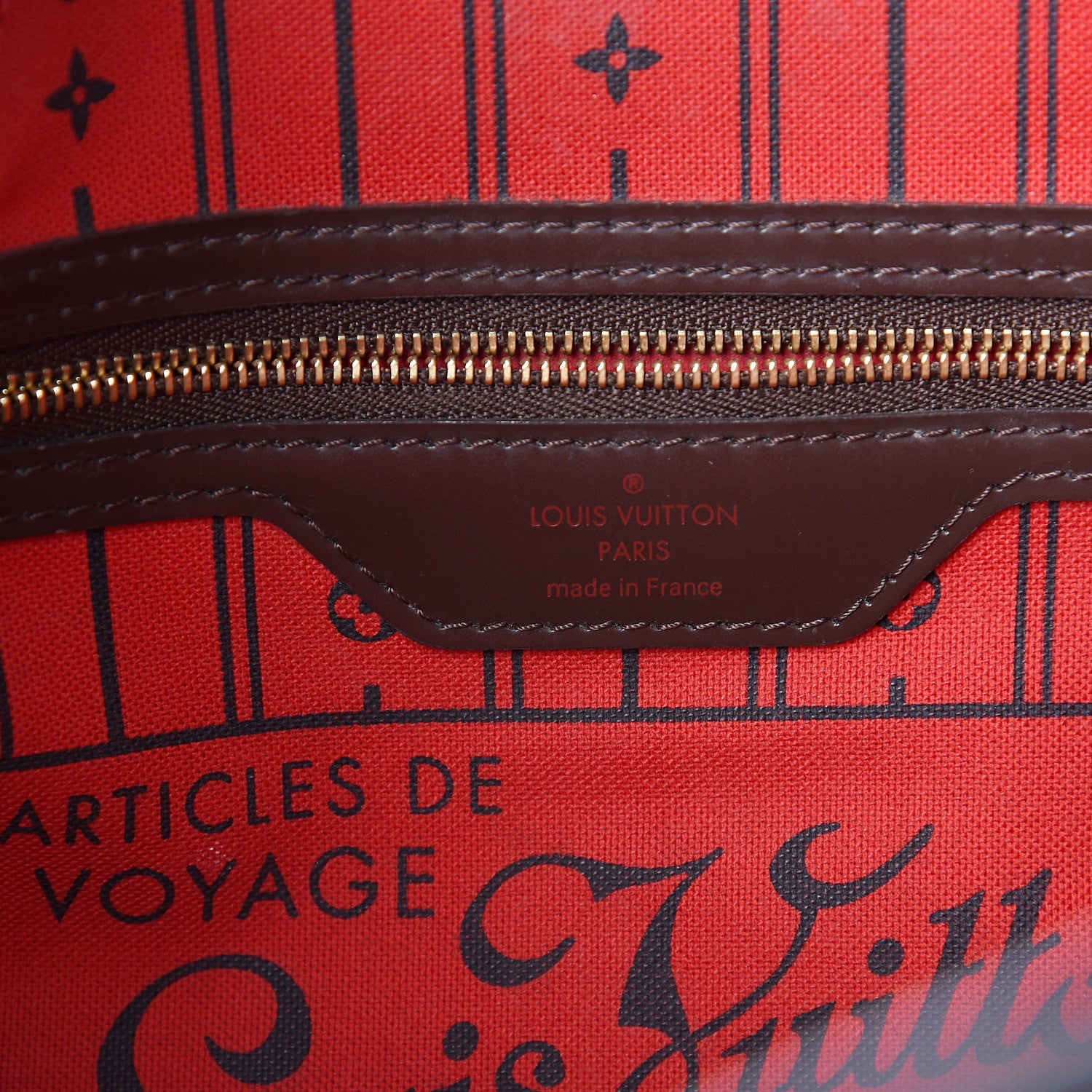 Louis Vuitton Damier Ebene Neverfull PM 5 of 11